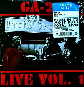 GA-20 – Live Vol. 1 (2020, Teal Transparent, Vinyl)