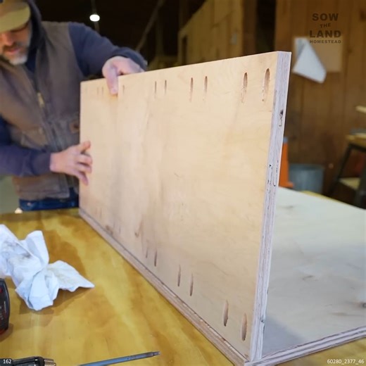 How to Build a SEWING Table That Saves Space #Sewing #Woodworking #DIYBuilds #BuildingThings | Sow the Land