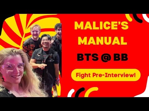 BTS Interview Between EndGame & Malice at Battlebots ProLeague