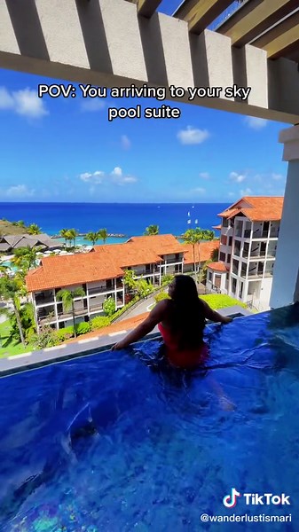 Luxurious Skypool Suite at Sandals Grenada Resort