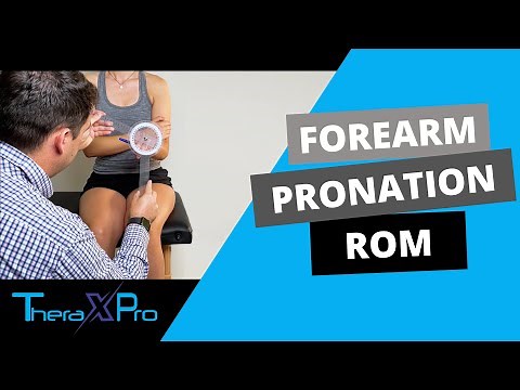 Goniometry | Forearm Pronation Range of Motion