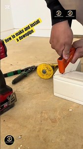 How to make and install a downpipe #plumbing