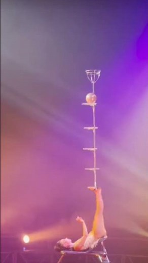 Unbelievable Acrobatics! Ball in Hoop with Legs | Circus Vargas 🤯