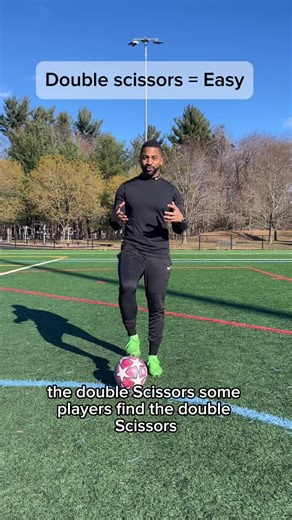 Coach Garcia on Instagram: "Who thinks double scissors are easier to pull off then single scissors? #soccertraining #suffernfc"