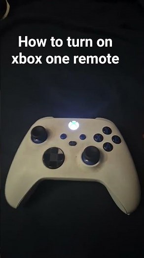 how to turn on your xbox 1 remote
