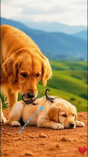 Kind Woman Saves a Retriever Puppy #dog #animalrescue #goldenretriever