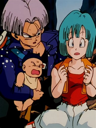Trunks is always there to protect his mom 💜 Happy Mother’s Day to all the amazing mothers out there. #DragonBallZ #anime #fyp