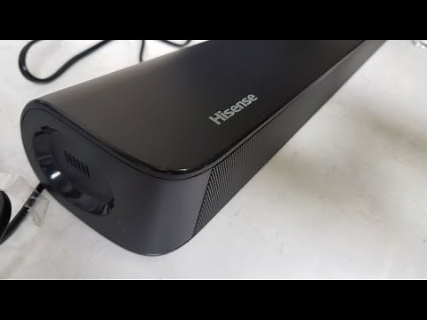 Hisense soundbar unbox and test HS212F