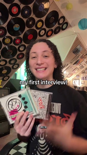 My first interview! We spoke about my CD collection and why physical media is important. View the full interview on my page #cd #cdcollection #cdcollector #physicalmedia