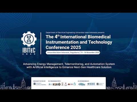 The 4th International Biomedical Instrumentation and Technology Conference 2025 - DAY 1