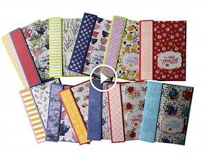 Quick Cards That Show Both Sides of Your Designer Series Paper! — KarenTitus.com