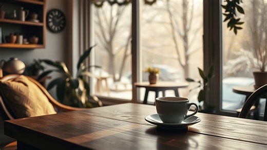 Winter Background, Winter Atmosphere, Snow. Free Stock Video