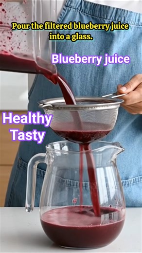 Blueberry Juice Recipe #shorts #food