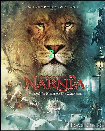 The ranking of the Narnia movies in order in my opinion