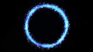 Download Abstract Magic Fairy Colored Circle Spinning Loop for free