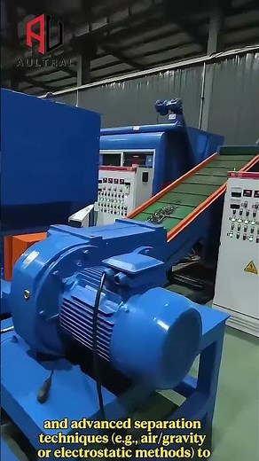 Copper Wire Granulator with High Capacity for Scrap Metal Recycling