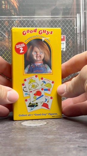 "I don't know! What would Martha Stewart do?" #neca #Chucky #blindbox #unboxing