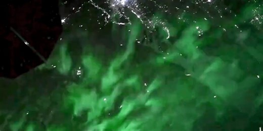 Breathtaking video of Aurora Borealis from the International Space Station