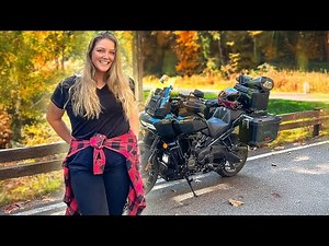 Solo Motorcycle Trip to a Cozy Cabin Getaway | Her Two Wheels