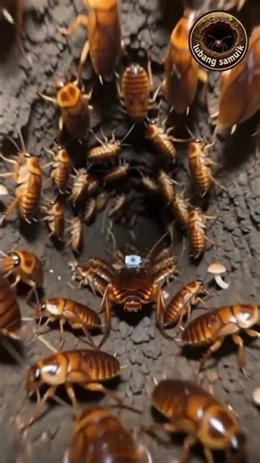 POV: Thousands of Cockroach Nymphs Live Beneath the Ground! #pov