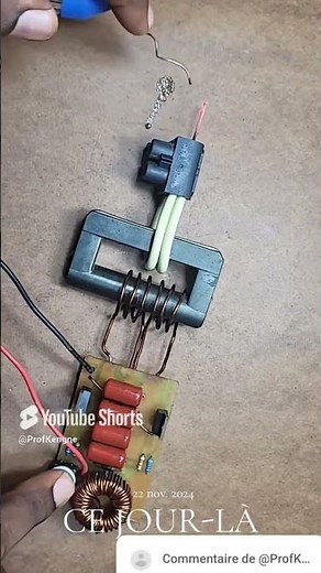 12V DC Electromagnetic Induction Soldering Iron with IRFP460A, IRF3205, IRFZ44N MOSFETs