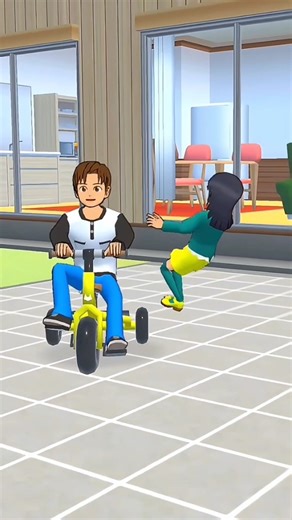 Yuta kabur membawa sepeda Mayu😂🤣#sakuraschoolsimulator #youtubeshorts #shorts #shortvideo #funny