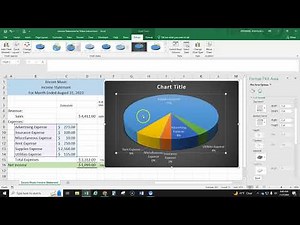 Expenses Pie Chart For Income Statement