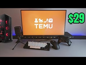 I Bought the CHEAPEST Gaming Setup From TEMU! (Mouse, Keyboard, Controller & Mic)