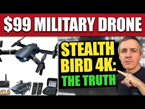Stealth Bird 4K Drone Reviews and $99 Scam: The Truth