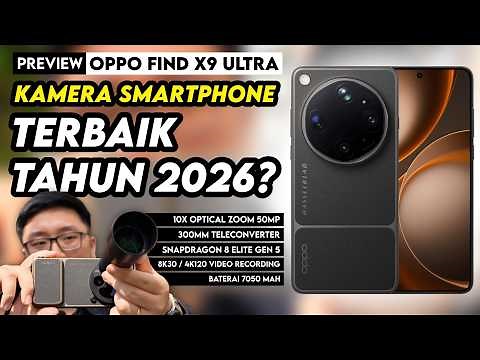 The Most Pro Smartphone Camera? Officially Available in Indonesia? OPPO Find X9 Ultra Preview
