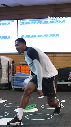 Levi working towards Nottingham Forest. 💪 trivago | Chelsea Football Club