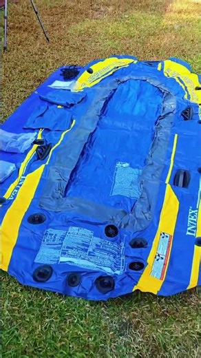 intex Challenger 3 inflatable boat.#inflatable #boat #intex #challenger3 #boating