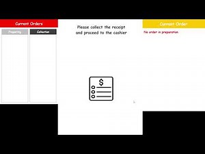 Mcdonald Kiosk Application Java