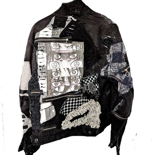 Custom Anime Inspired Jacket - Etsy UK
