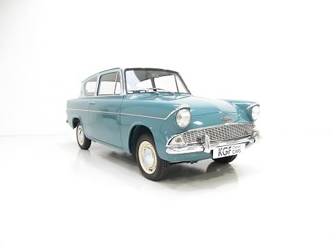 A Spectacular Ford Anglia 105E Deluxe with Just Two Owners from New - SOLD!