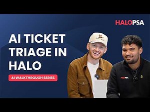 AI Ticket Triage in Halo