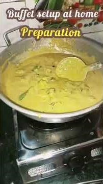 buffet setup at home preperation |buffet dinner #buffet #buffetdinner