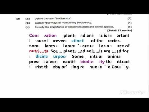 Conservation plants and animals