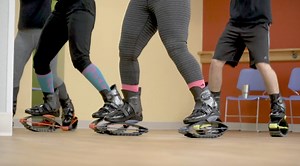 The Piedmont Atlanta Fitness Center is kicking off a new class Monday called Bounce Fitness — an entire class performed in rebound boots, created to help protect joints from impact. Classes will be held Monday and Wednesday evenings and the launch price is just $10 per class. Register here: http://bit.ly/PiedmontBounce | Piedmont