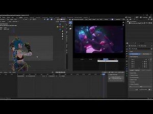 🔴Live Animating Jinx From Arcane