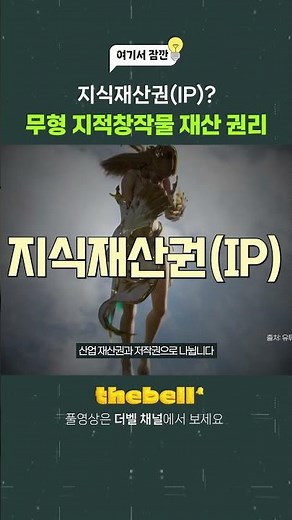 [여기서 잠깐] 지식재산권IP, 무형 지적창작물 재산 권리