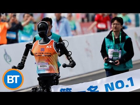 Can robots outrun humans? The ones at this marathon in Beijing might
