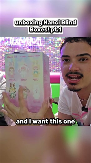 Unboxing Nanci blind boxes! 🙀 #unboxing #funny #fyp #Nanci #blindbox