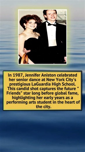Jennifer Aniston at Her Senior Dance Back in 1987