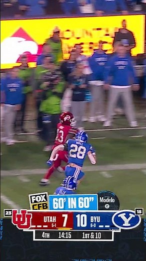 Utah vs. BYU Short Highlights 📺 | Sponsored by ‪@ModeloUSA‬ #ad #For21+ Modelo 60in60 Shorts