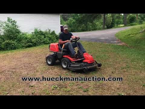 Husqvarna Rider 155 Lawn Tractor Test Drive for Auction