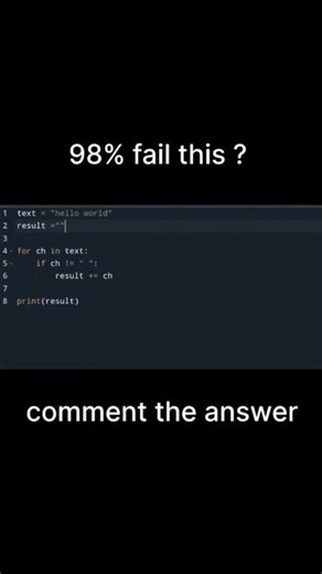 Python Logic Test 🧠 | Comment Your Answer #python#logic #tricks #code#programming