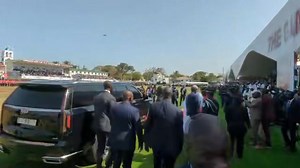 9.3K views · 146 reactions | His Excellency, the President of The Gambia, makes his grand entrance to lead the nation in celebrating Gambia at 60! A powerful moment of leadership, pride, and a reflection of our journey to progress. #GambiaAt60 #Leadership #NationalPride | Paradise TV Gambia | Facebook