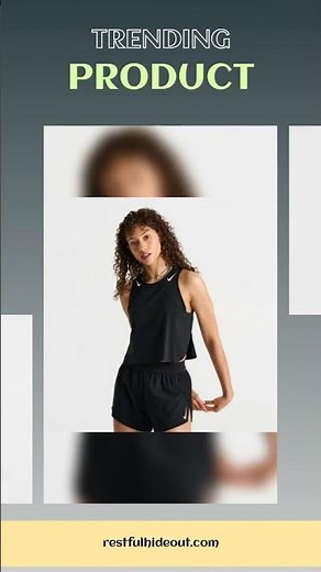 Aero Swift Women's Dry-FIT ADV Sleeveless Crop Tank Top