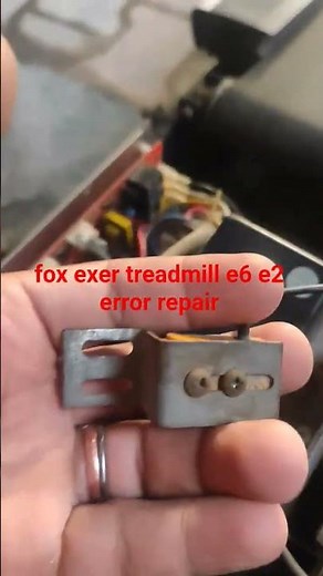 fox exer treadmill e2 e6 error repair